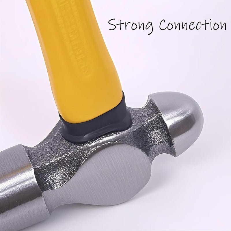 BJDSI 8 oz Ball Peen Hammer,Anti-Shaking,Anti-Rust,Shock-Proof Plastic Handle. - Image 4
